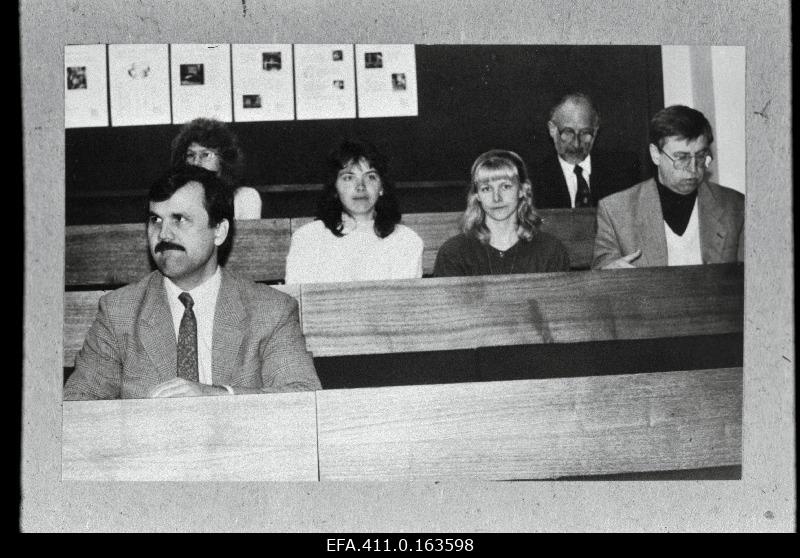 Tallinna Tehnikaülikooli koolituskeskuses kursuse avamine.