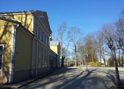 Kuressaare Kuursaal rephoto