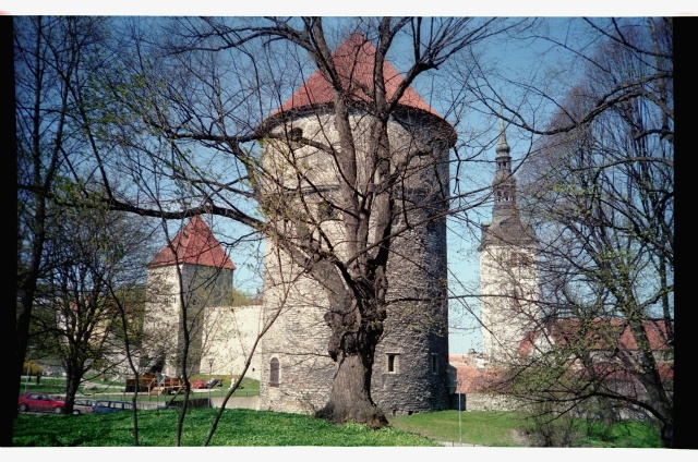 Virgin Tower, Kiek in de Kök and Niguliste Church in Tallinn