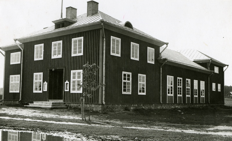 Kohila folk house, building view from the corner