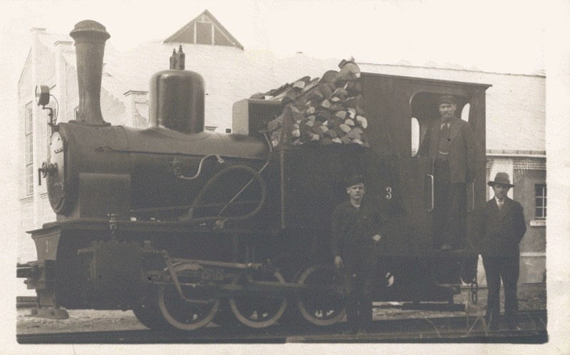Photo. Järvakandi factories. Locomotive