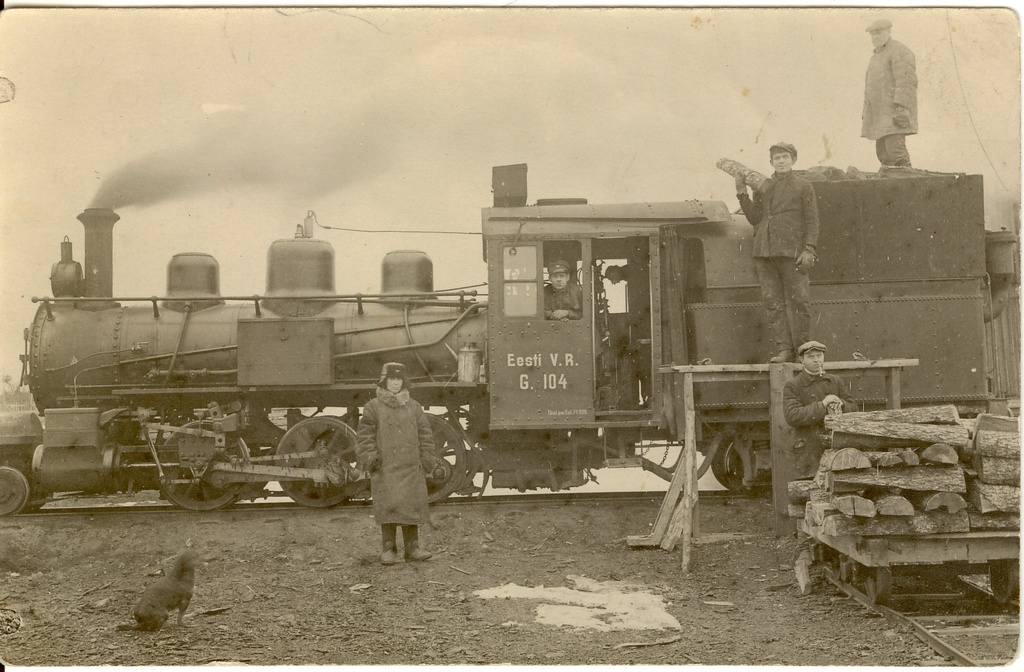 Driver at Tamsalu station