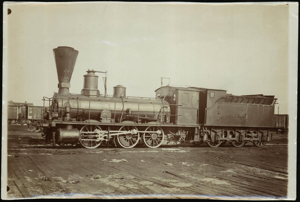 Locomotive at Valga Station