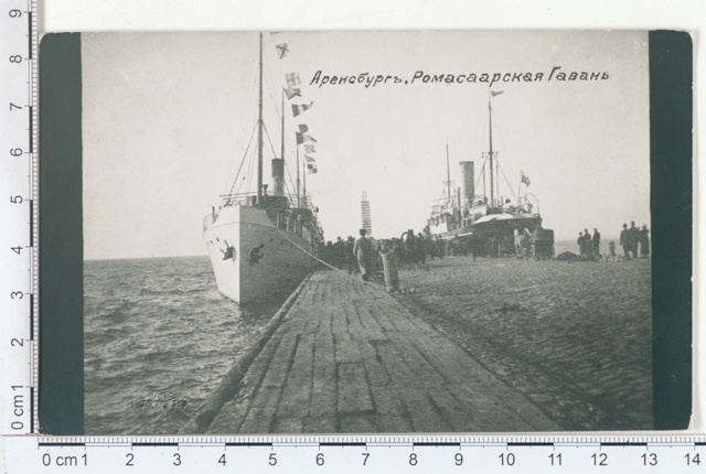 Kuressaare. Roomassaare harbour