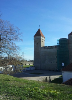 Vaade Kuressaare lossile. rephoto