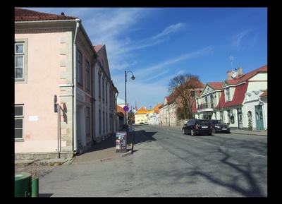 Kuressaare Lossi tänav rephoto