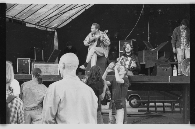 Rockfestival at Tapa airport; concert, with sleeve Margus Põldsepp