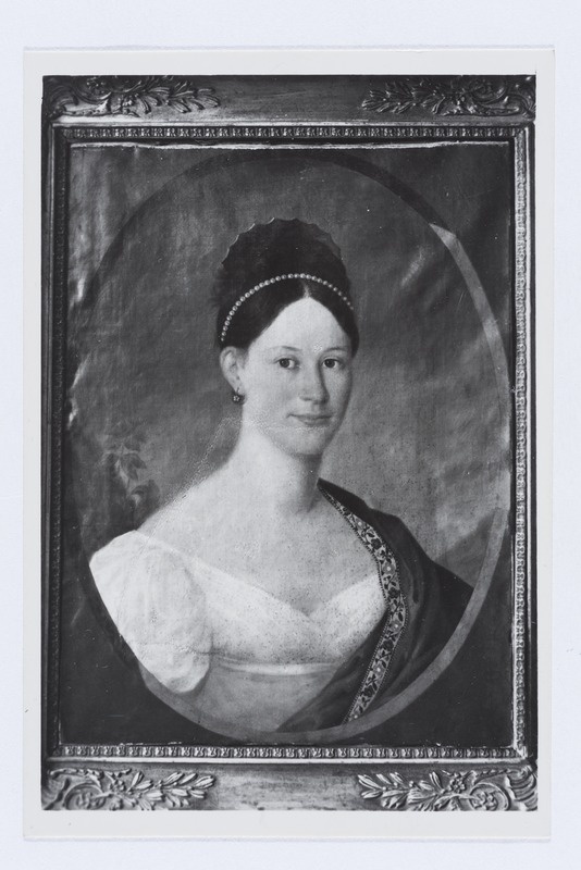 Brevern, Carol. Sophie v. sünd. Zweig, 1794 - 1845 (õlimaal)