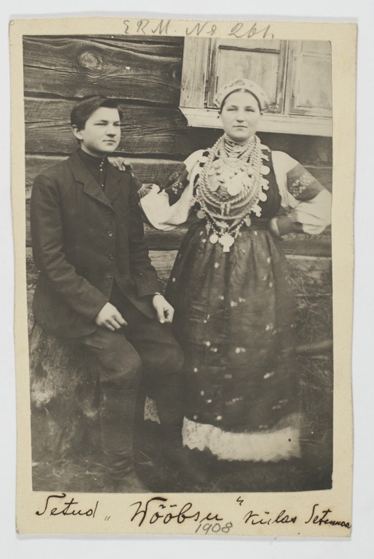 Setud Võõbsu külas, Setumaa 1908