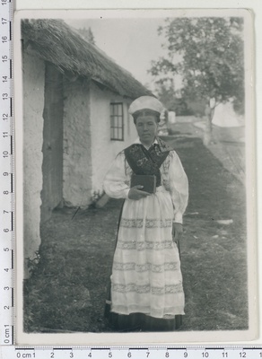 Naisterahvas rahvariietes kiriku teel, Pühalepa 1894  duplicate photo
