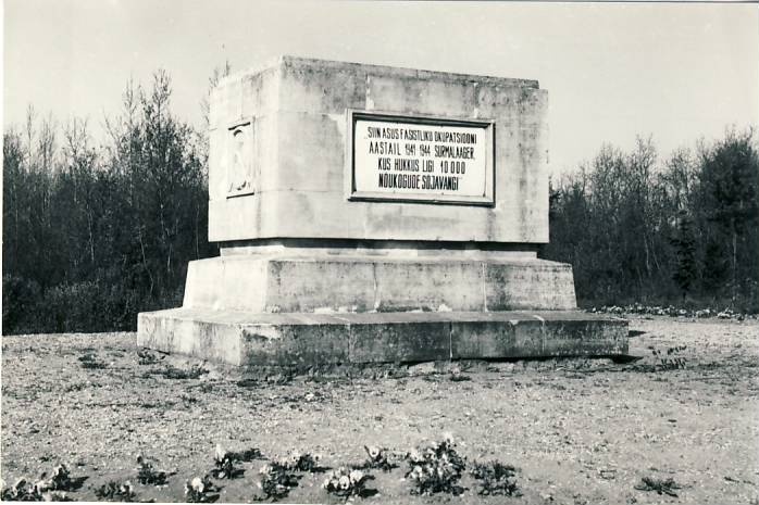 Kill, monument for those who have fallen from Soviet power