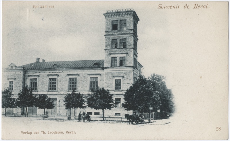 Tallinn, Vene turg (Viru väljak), Pritsimaja