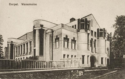 Photo postcard - Theatre "Vanemuine", 1919  duplicate photo