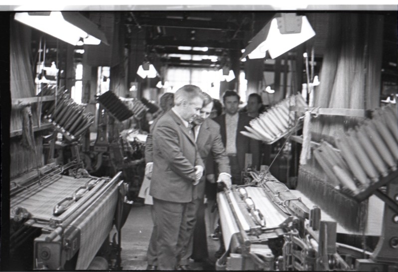 NLKP KK liige Tšernohh Kreenholmi manufaktuuris