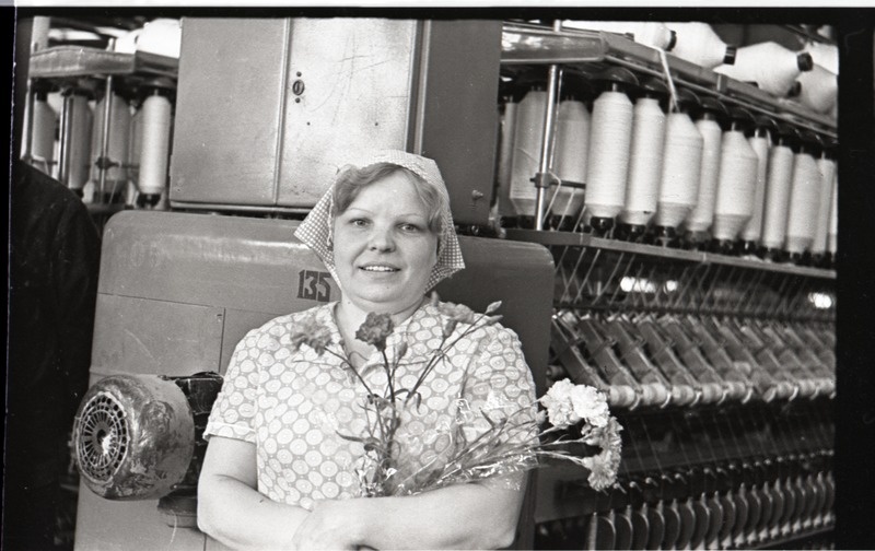 Anna Maksimova Vana ketrusvabriku ketraja