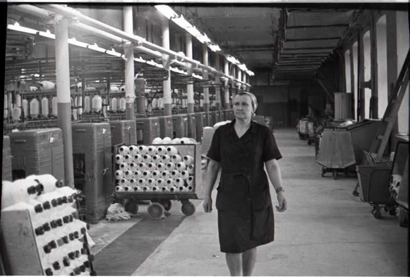 Malle Kurs, Vana ketrusvabriku meistriabi tsehhis