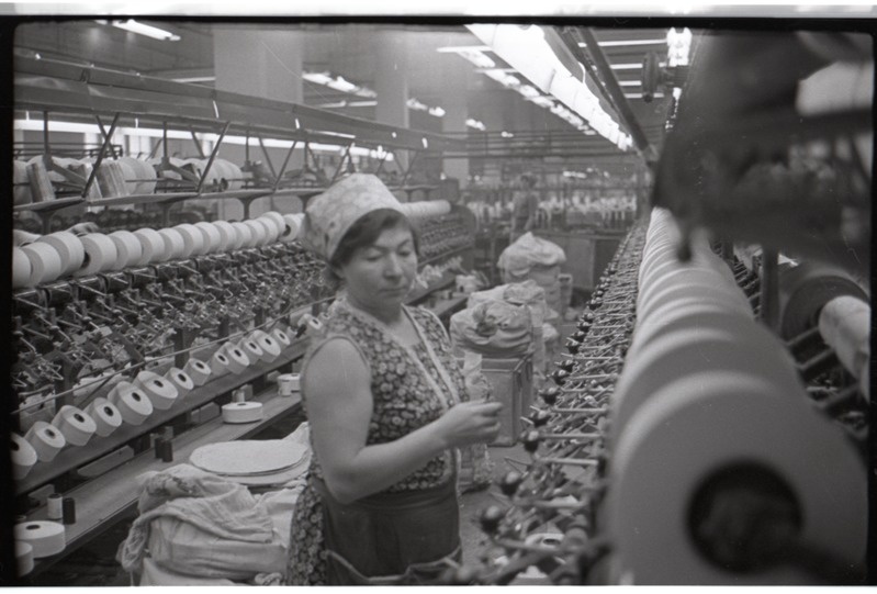 Nina Naumenko Georgi kudumisvabriku töötaja