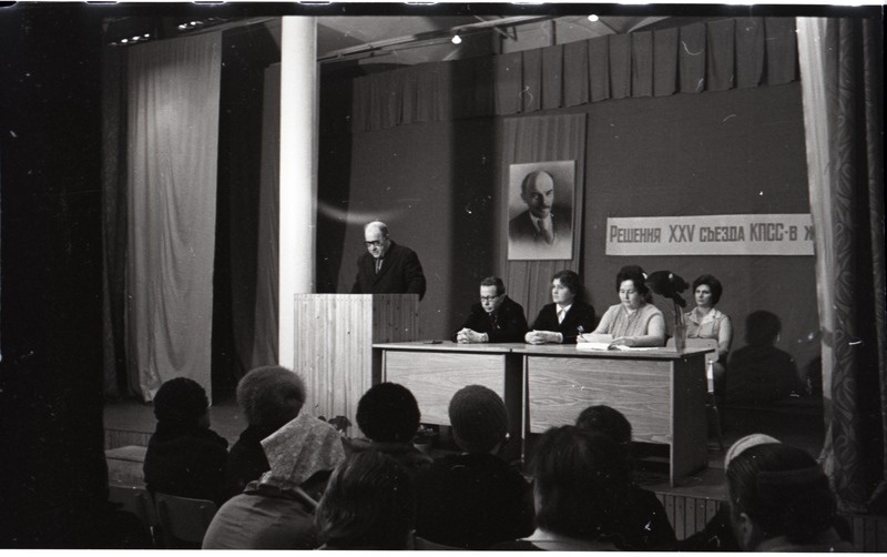 Miiting Joala vabrikus, NLKP XXV kongress