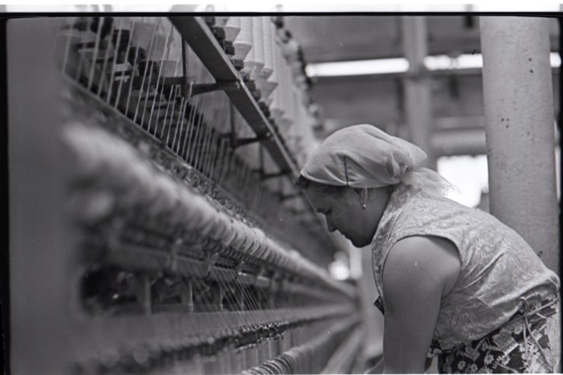 Veera Petrova, Vana ketrusvabriku ketraja tsehhis