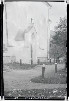 fotonegatiiv, Viljandi, Jaani kirik (uks)  duplicate photo