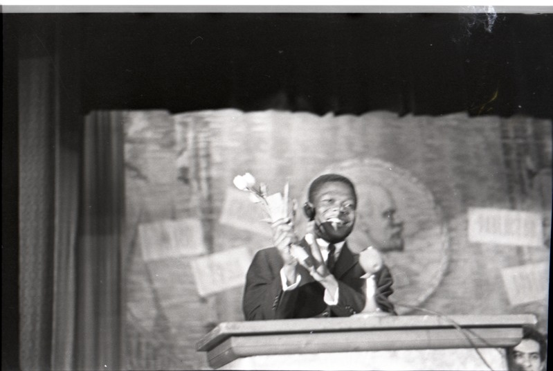 Külaliste tänamine V.Gerassimovi nim. kultuuripalees