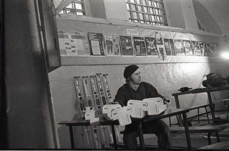 A.Kruglov, Vana kudumisvabriku elektromehhaanika tsehhi montöör, portree