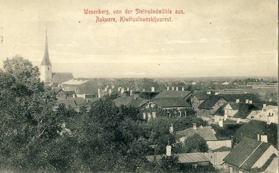 Rakvere, view from Vallimäe vesks  duplicate photo