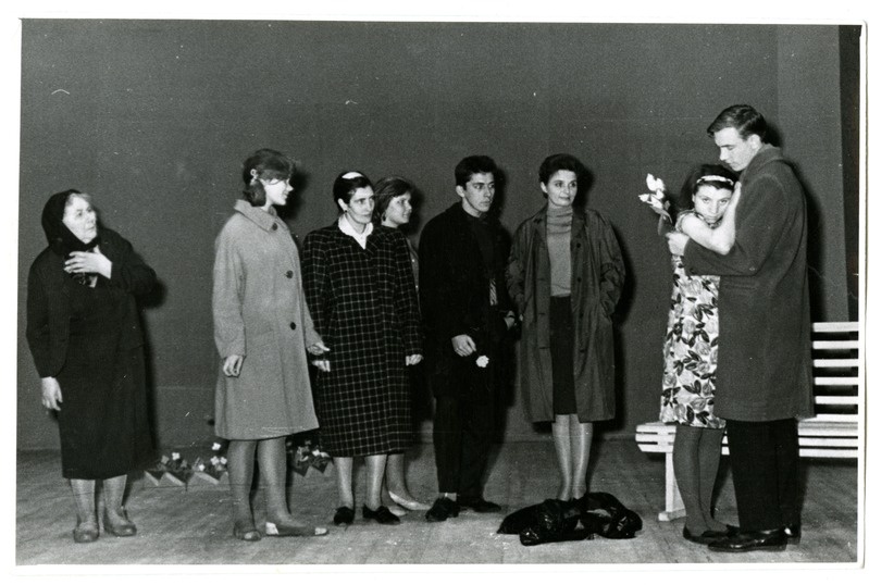 stseen Aksjonovi etendusest Ühe Veera lugu