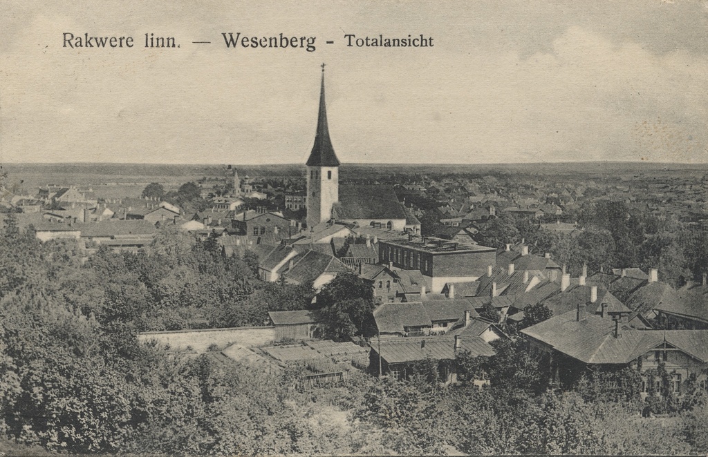 Rakwere city : Wesenberg : Total sight