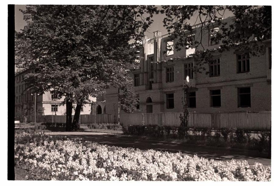 Tallinn, Lenini allee, ongoing Academy of Sciences.