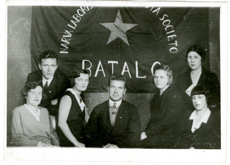 Narva esteranto ühing Batalo juhatus, 1932