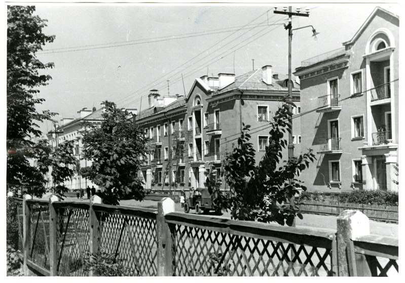 Narva, majad  Lenini tänaval