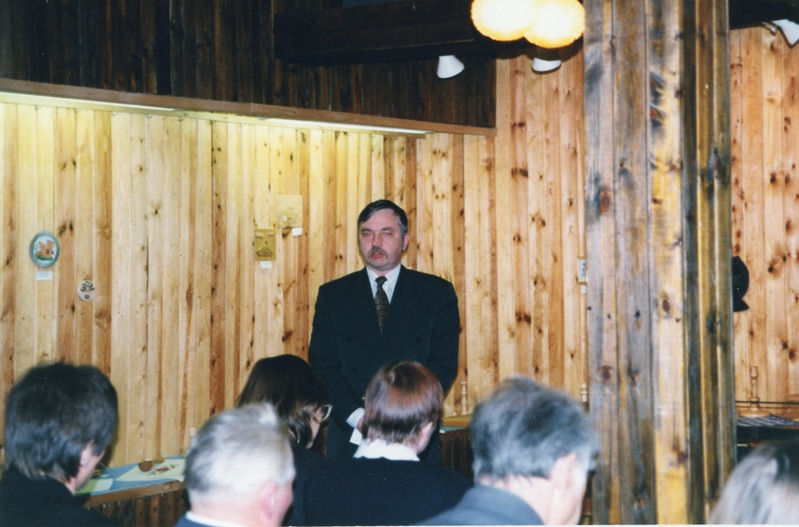 Iisaku muuseumis küüditamise mälestuspäev 25.03.1999. a. Avasõnad vallavanemalt, Raivo Raabilt