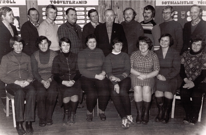 Iisaku sovhoosi töötajad