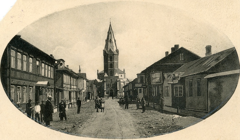 Fotopostkaart, Narva kirik