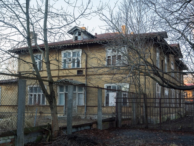 Residential building of the director of the Balti cotton factory on Kopli Street rephoto