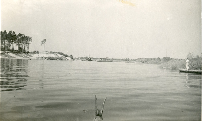 Rannapungerja jõe suudmes 1950.-date a-te algul