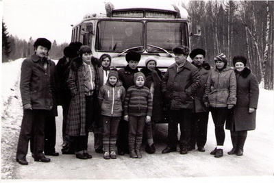 Alutaguse Metsamajand. Talispartakiaadist osavõtjad, 1982.a  duplicate photo