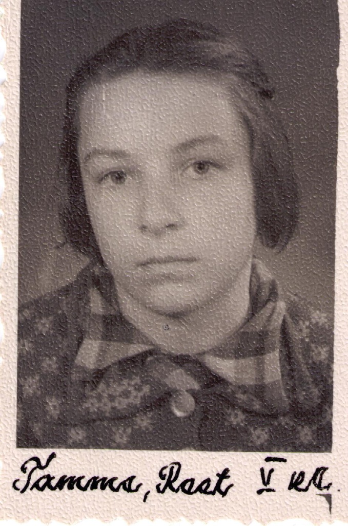 Õpilane, Reet Tamme