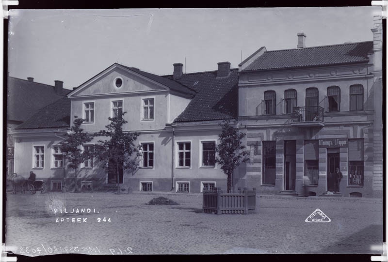 fotonegatiiv, Viljandi, Jürgensi apteek