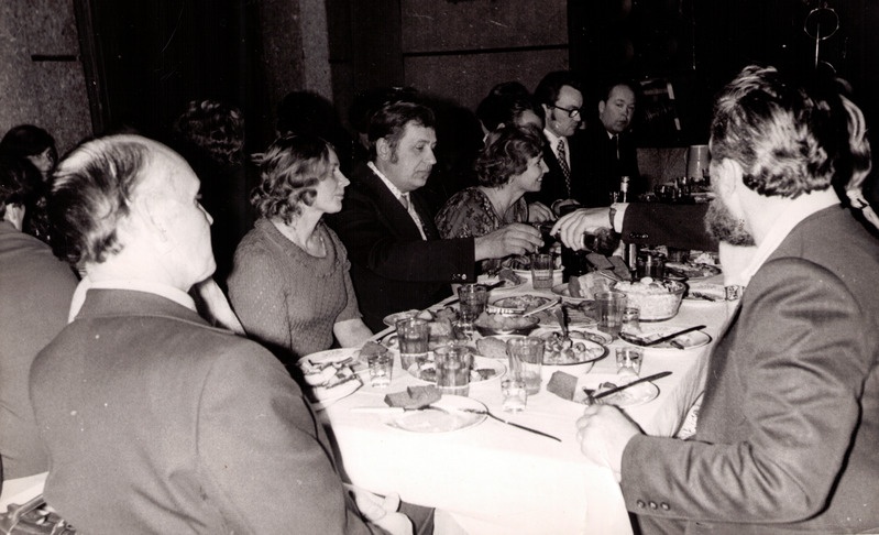 Iisaku sovhoosi lõikuspidu.