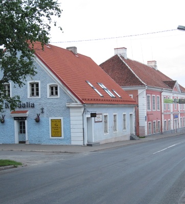 Rakvere, beginning of Tallinn Street rephoto