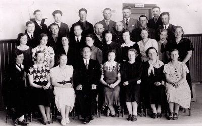 Iisaku Muusika ja Kirjanduse Seltsi laulukoor 1937.a.  duplicate photo