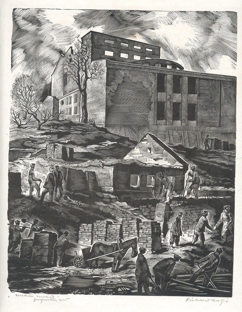 Graphics. Vanemuise ruins