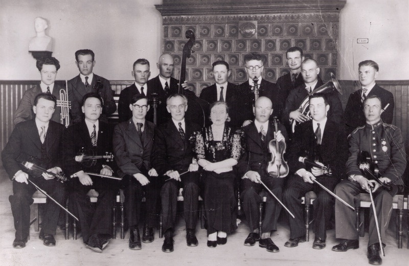 Iisaku salong-orkester 1936-1939.a.