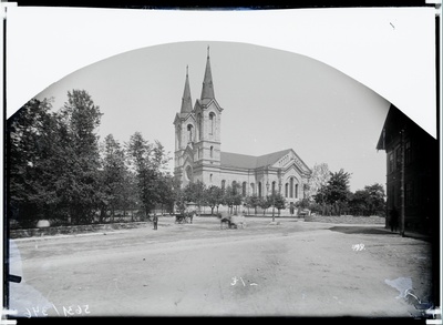 Church of Kaarli, view from Toompuiestee  duplicate photo