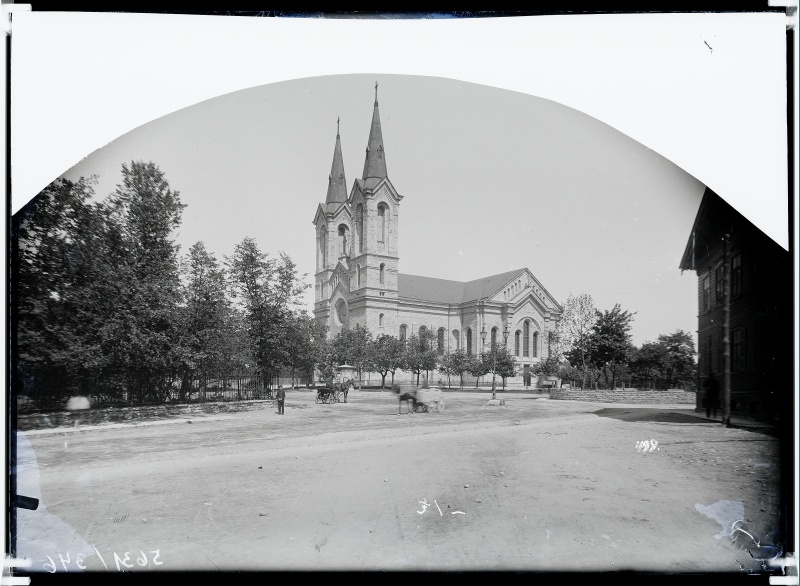 Church of Kaarli, view from Toompuiestee