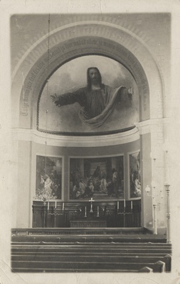 Picture of the altar of the Tallinn Carol Church  duplicate photo