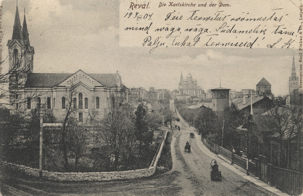 Reval : the Carl Church and the Dom