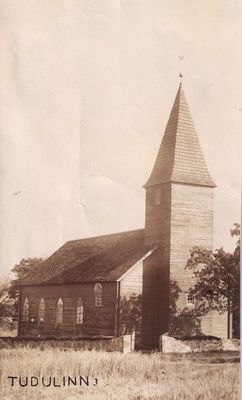 Fotoalbum. Tudulinna vana kirik  duplicate photo